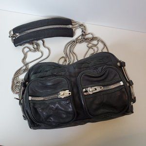 Alexander Wang | Brenda Chain Shoulder Bag | Black